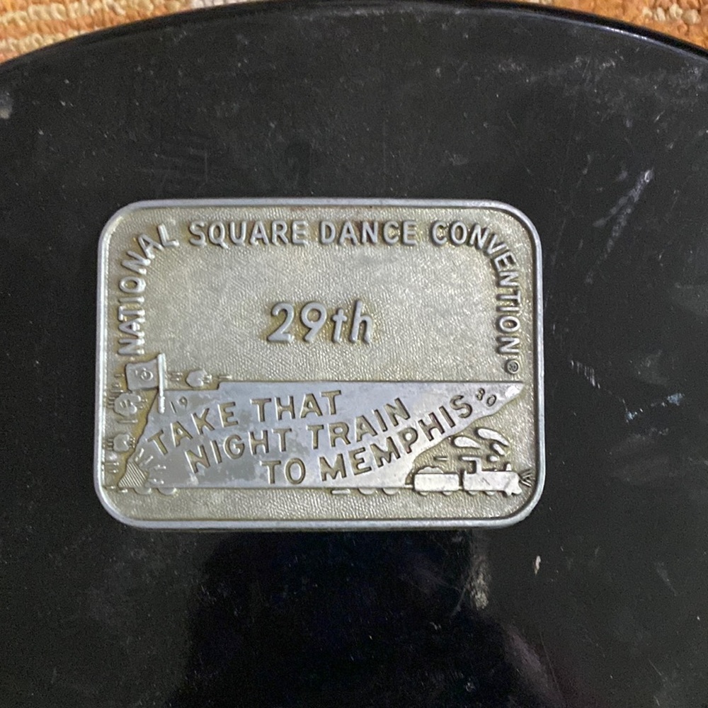 National Square Dance Convention Belt Buckle